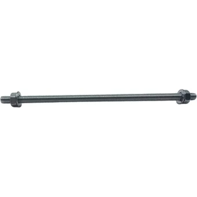 Sencys Draadeind+moer+ring M8x200mm Per 2 R.v.s.