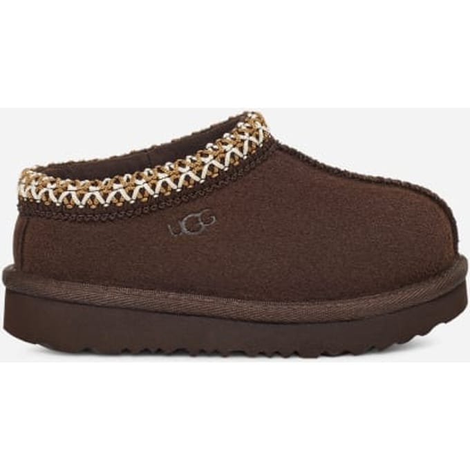 UGG® Tasman II for Kids in Dusted Cocoa, Size 5, Suede/Polyester/Wool