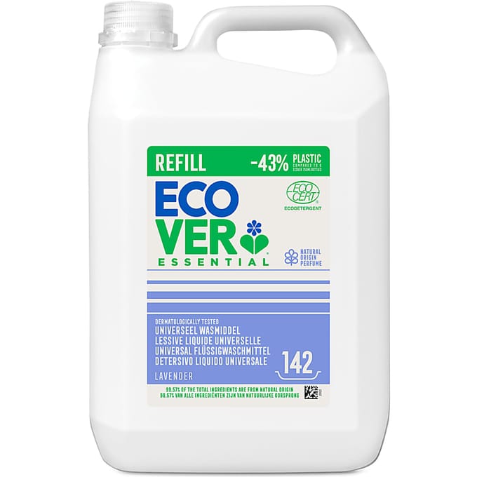 Ecover Essential Geconcentreerd Vloeibaar Wasmiddel Lavendel - 5 l