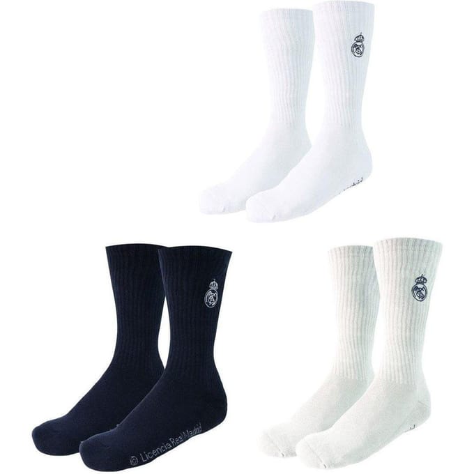 Chaussettes hautes Real Madrid lot de 3 2900003437 multicolore 43/46