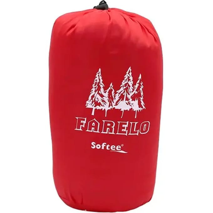 Softee Farelo transformeerbare slaapzak rood - UNI