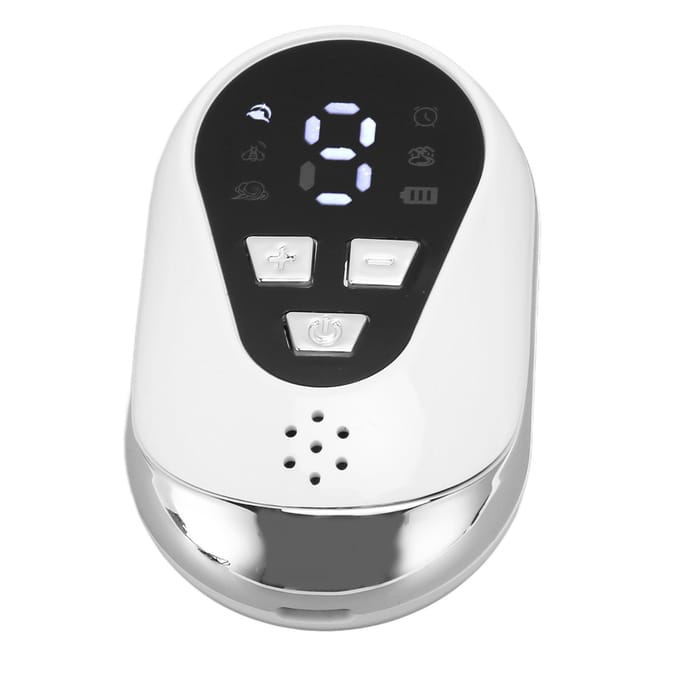 Appareil de Sommeil Portable 4 Bruit Blanc Réduit Anxiété Stress 9 Modes Instrument d'Aide au Sommeil pour Insomnie white