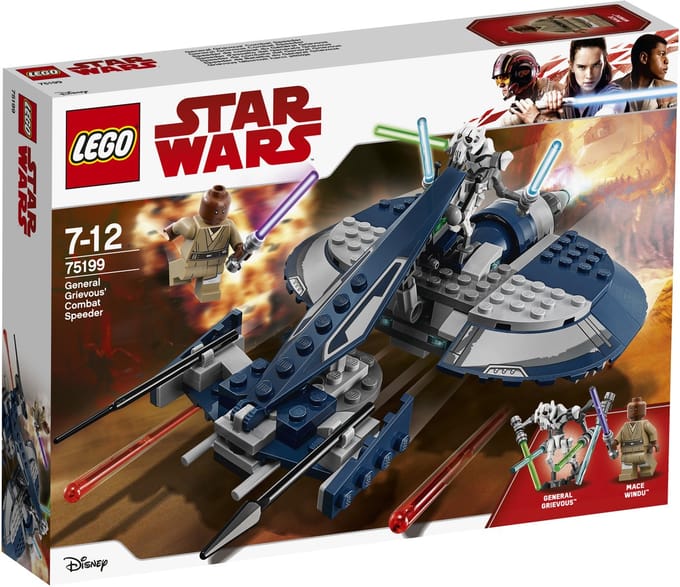 LEGO Star Wars Gevechtsspeeder van General Grievous 75199