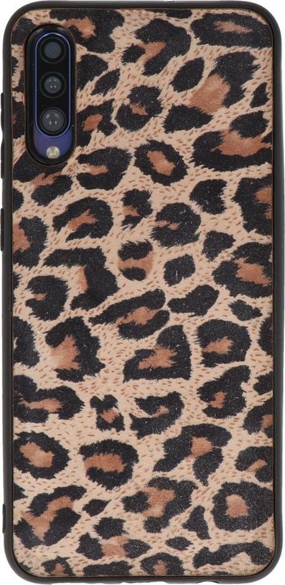 Bestcases Luipaard Leer Back Cover Telefoonhoesje Samsung Galaxy A50