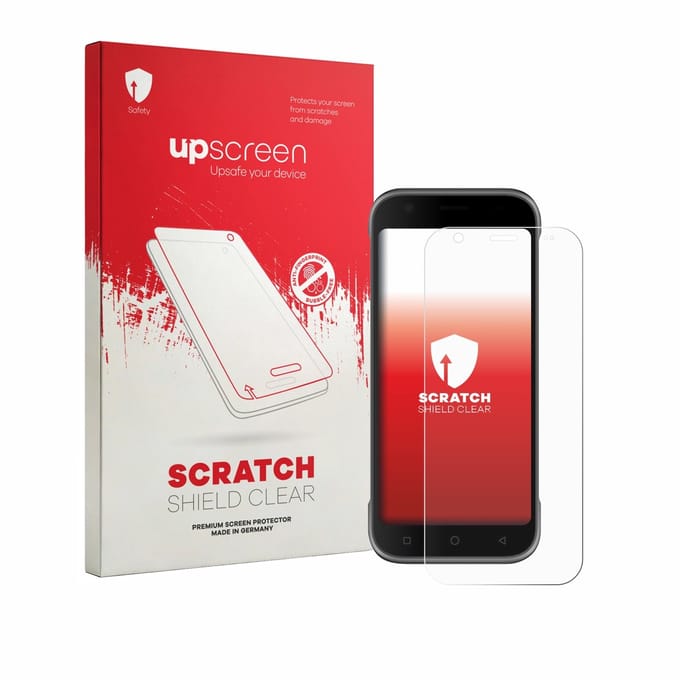 upscreen - Screenprotector voor Bluebird S10 - Folie Beschermfolie transparant