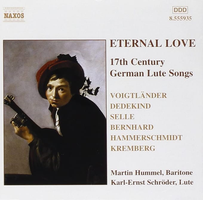 Martin Hummel & Karl-Ernst Schröder - 17the Century German Lute Songs (CD)