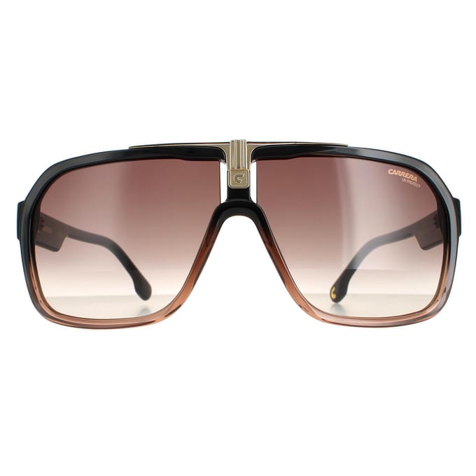 Carrera Aviator Mannen Zwart Bruin Bruin Gradient 1014/s