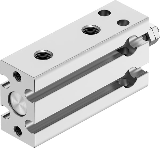 Festo Compacte Cilinder 6mm Boring 10mm Slag Dubbelwerkend - 4830901 - P2D6S