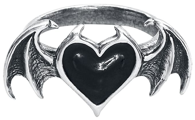 Alchemy Gothic - Gothic Ring - BlackSoul - voor Vrouwen - standaard