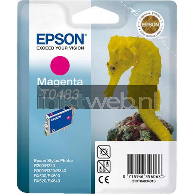 Epson T0483 (C13T048340) Inktcartridge Magenta