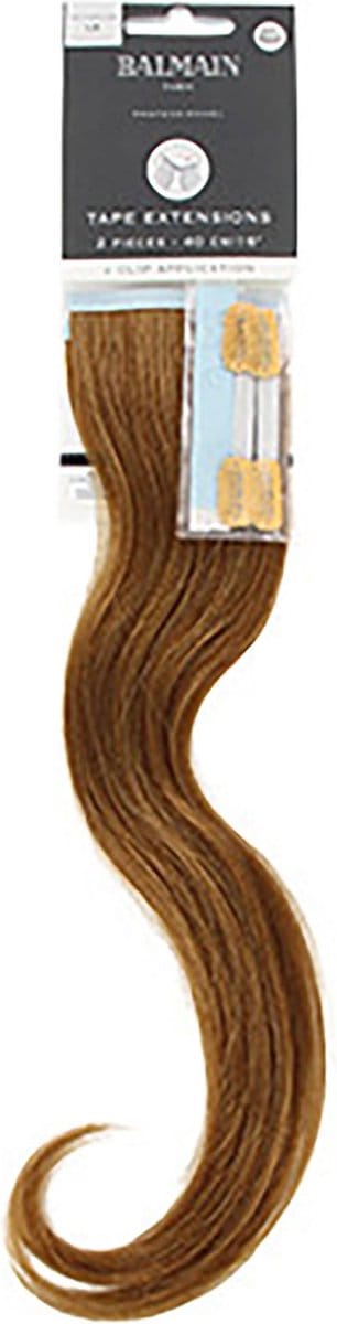Balmain Hair  Tape Extensions + Clip Application Human Hair