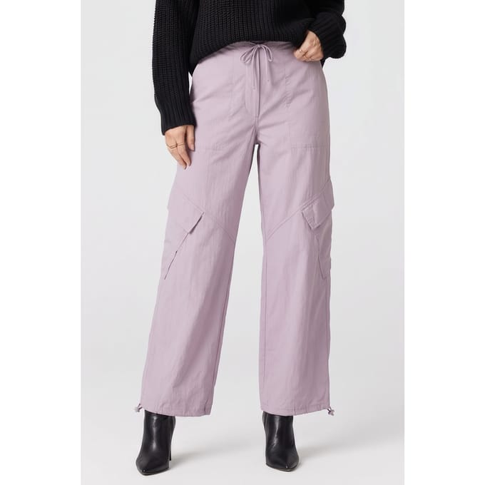 ARKET Eini Cargo Trouser Purple Taglia: 42 | Pantaloni cargo Outlet | Donna | Viola