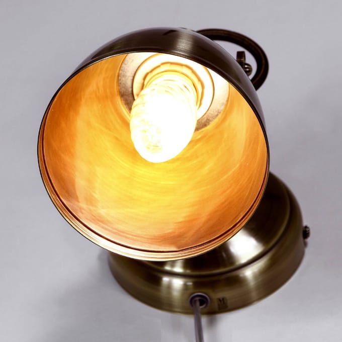 Markslöjd Wandlamp Fjällbacka met antieke afwerking