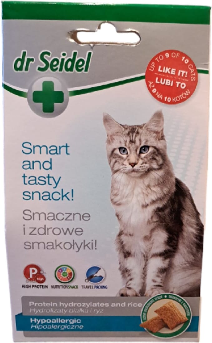 Dr Seidel snacks voor katten - hypoallergeen