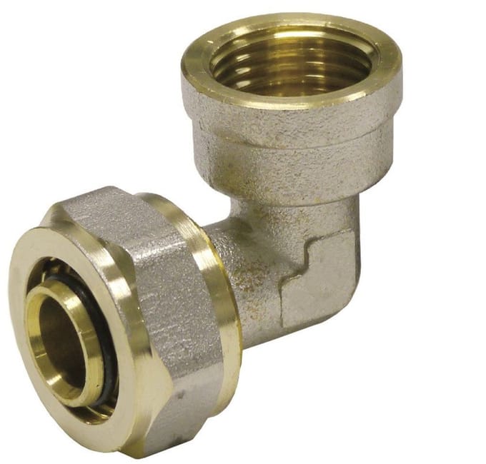 Schroeffitting Hoek 20 x 2 - 3/4" IG