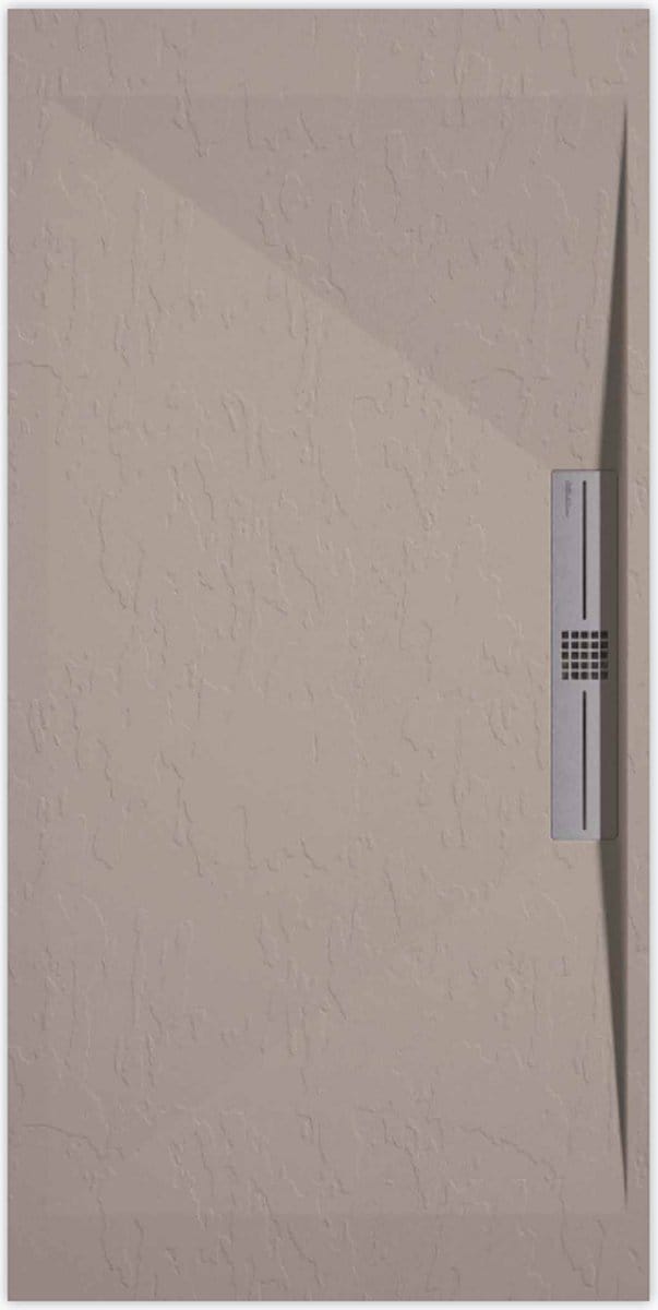 Sanifun douchebak Stone Side Sand Slate 1100 x 800 S