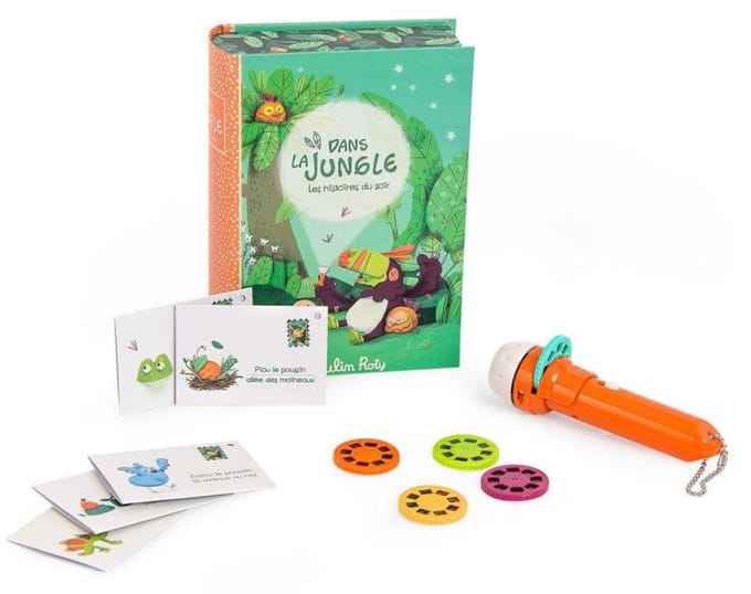 Verhaaltjeslamp 'Dans la Jungle' in 'boekje