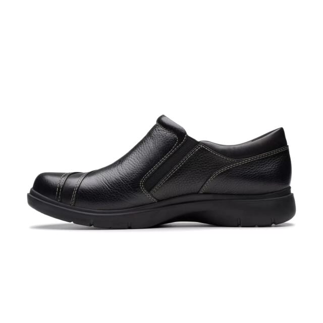 Clarks Certina Pure - dames instapper - Zwart - maat 36 (EU) 3.5 (UK)