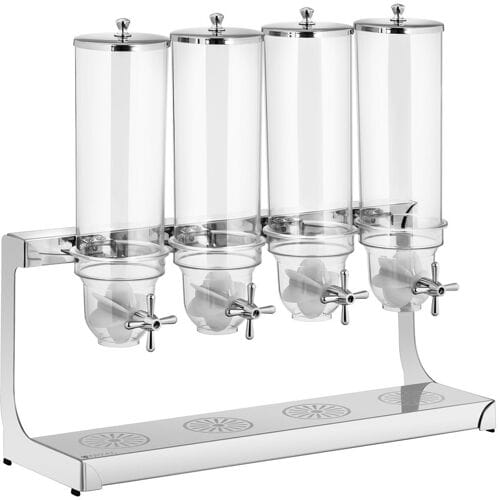 Royal Catering Granen Dispenser - 4 x 3.5 L - 4 containers 10011388