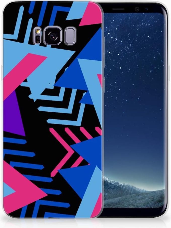 Samsung Galaxy S8 Plus TPU Hoesje Funky Triangle