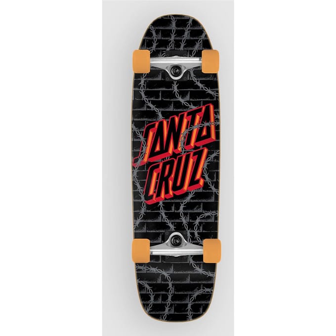 Santa Cruz Big Strip Barbwire 8.4" Complete zwart