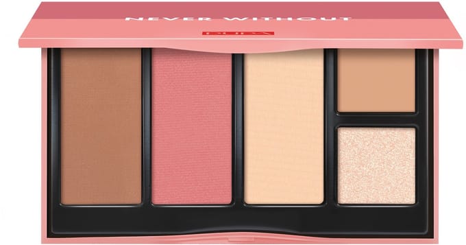 Never Without All In One Face Palettte 002 Medium Skin 15.2 g – Face Palette, Multi-Functional, For Women, Medium Skin, Suitable For Daily Makeup