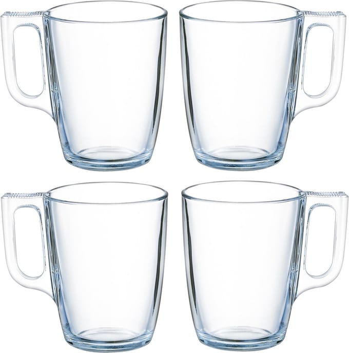 Arcoroc Theeglazen Ceylon - 24x - transparant glas - 6.5 x 8 cm - 250 ml