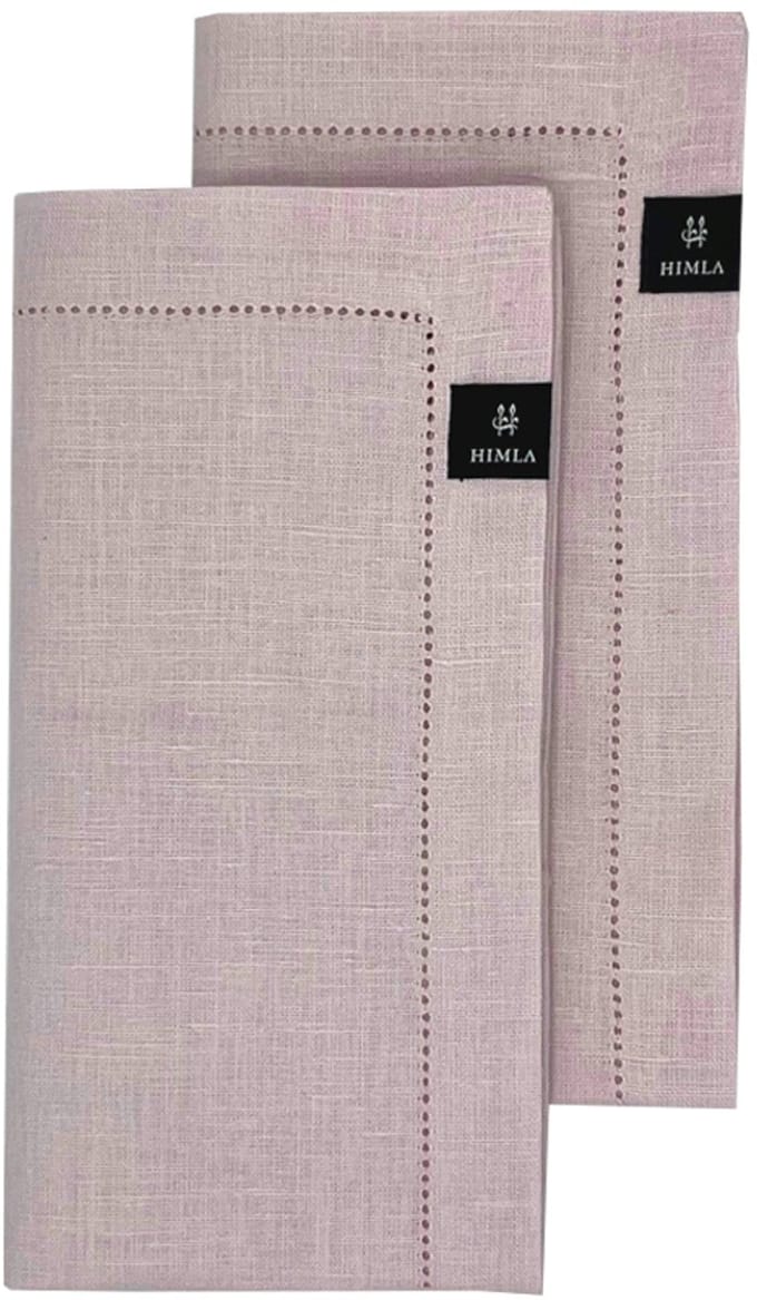 Himla Ebba Servet - 2 stuks - Rosewater