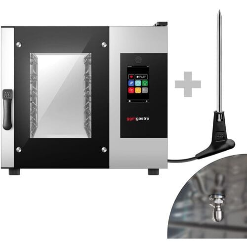 GGM Gastro Kombidämpfer - Touch - 5x GN 1/1 - inkl. Waschsystem & Temperaturfühler