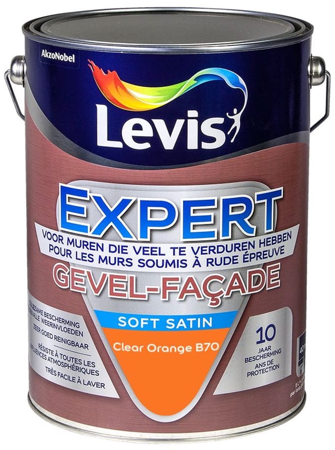 Levis - Expert Gevel Mix - Clear Orange B70 - Mengverf - 5 L