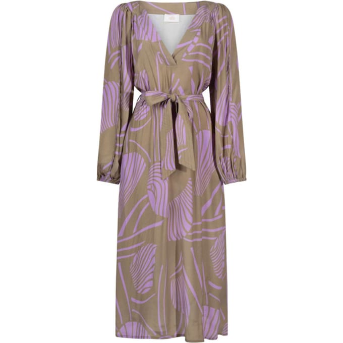 Aaiko Krissy dress vis 517 purple
