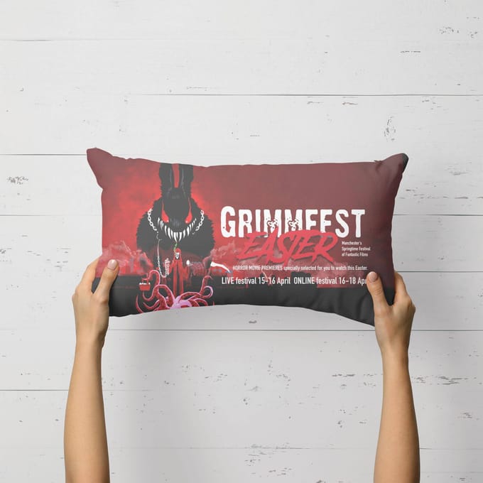 Grimmfest 2022 Grimmfest Easter Rectangular Cushion - 30x50cm - Soft Touch