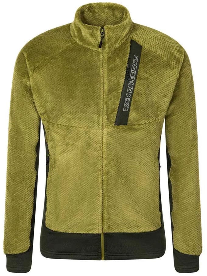 Rock Experience Blizzard Tech Fleece Met Volledige Rits Groen XL Man