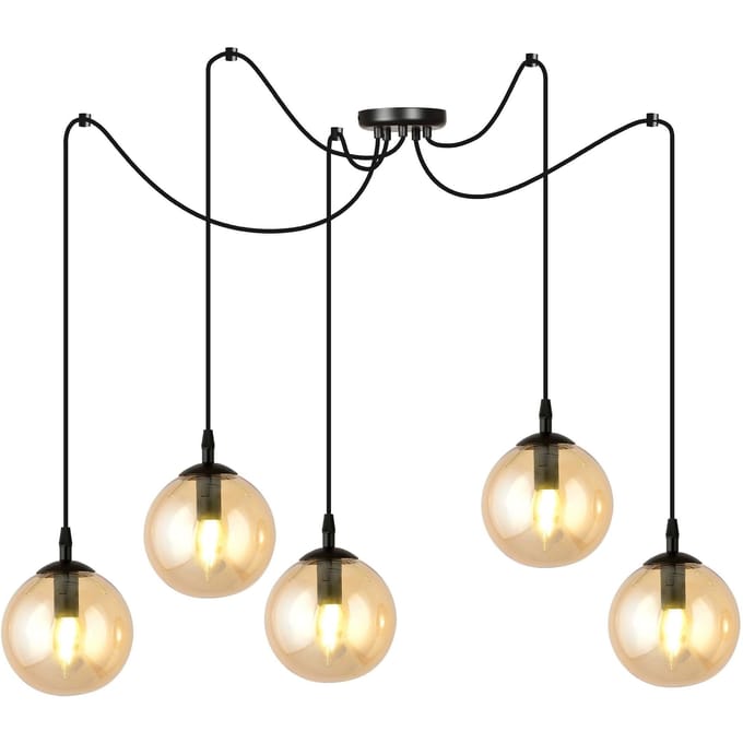5-lichts hanglamp Cristiano | NADUVI Collection
