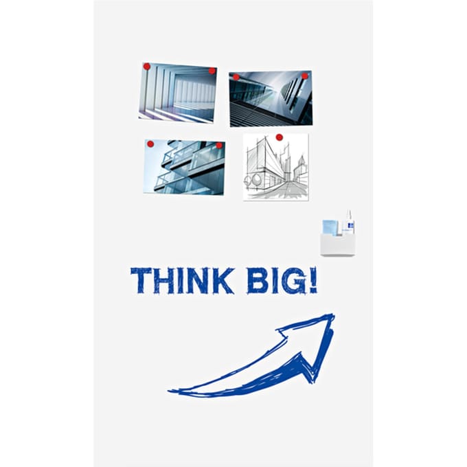 Legamaster WALL-UP whiteboard 200x120cm