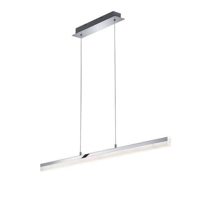 Trio Leuchten Sandro - Hanglamp - 1 lichts - H 1200 mm - chroom
