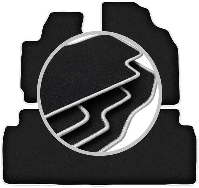 CARLUX-SILVER automatten voor: Mazda MPV II LW minivan (1999-2006)