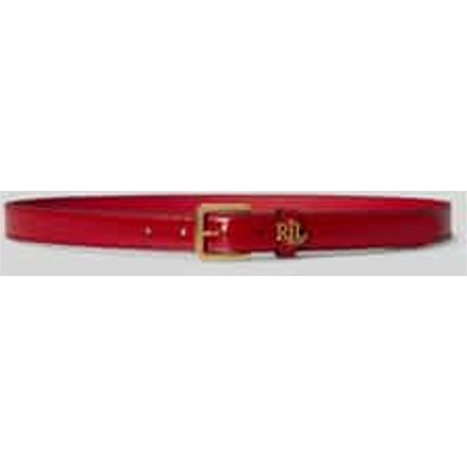 Riem van echt leer met logodetail
