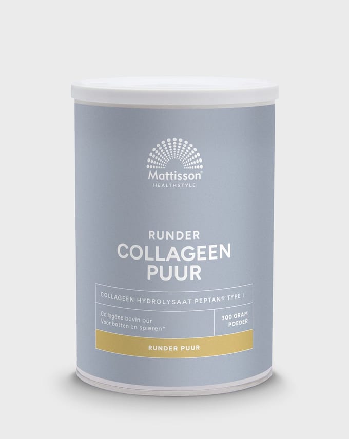 Mattisson - Runder Collageen Poeder Peptan Puur - 300 Gram