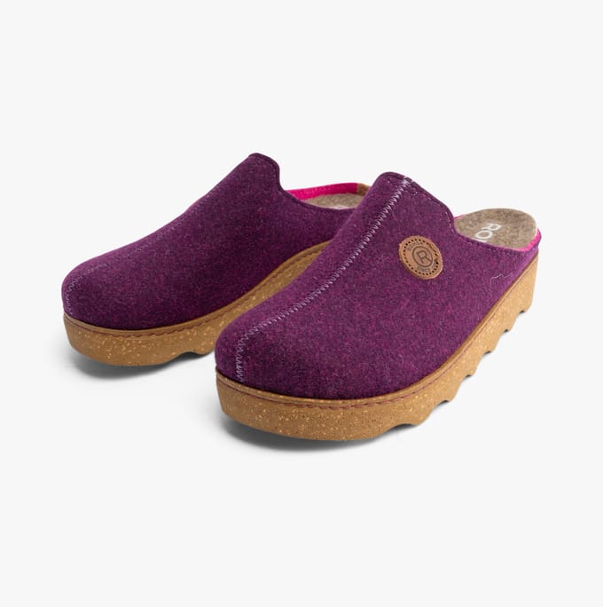 Rohde -Dames - paars - pantoffels - maat 39