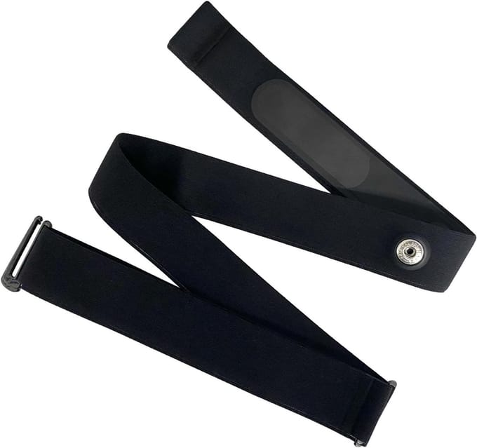Verstelbare Hartslagband - Borstband Sensor - Sport Training - Universele Compatibiliteit - 65-100 cm - Zwart