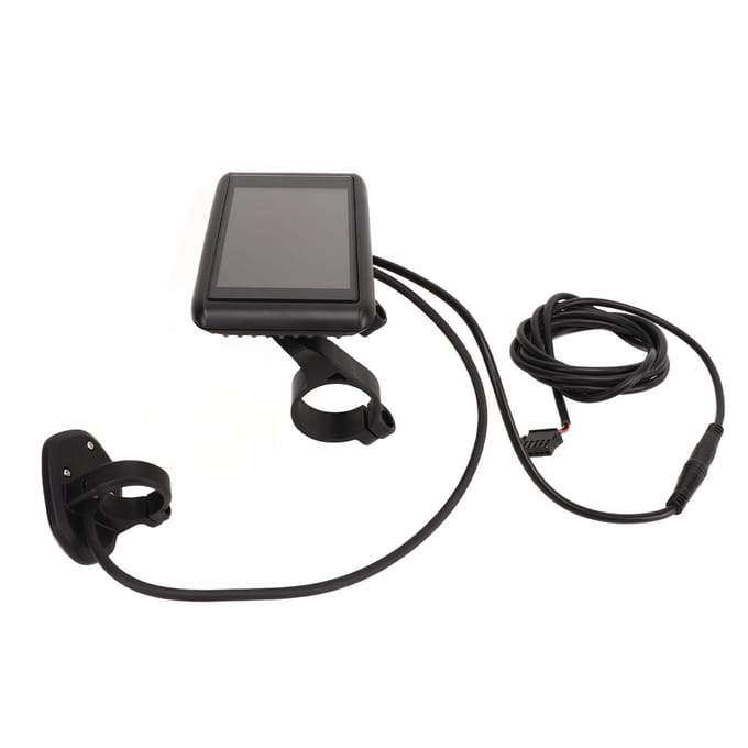 Elektrische Fiets Displaypaneel ABS 5V LCD High Definition Multifunctioneel Fiets Displaypaneel met SM gray