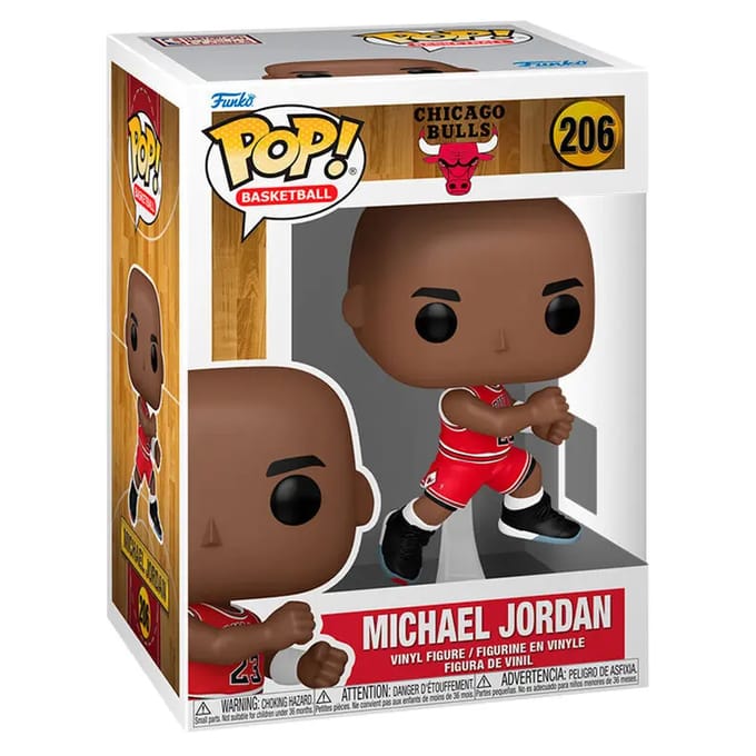 NBA Michael Jordan vinylfiguur 206 Unisex Funko Pop! - Neutraal - Standard