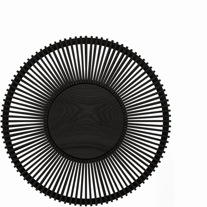Umage Clava Up Wand-/ Plafondlamp Medium Zwart Zwart