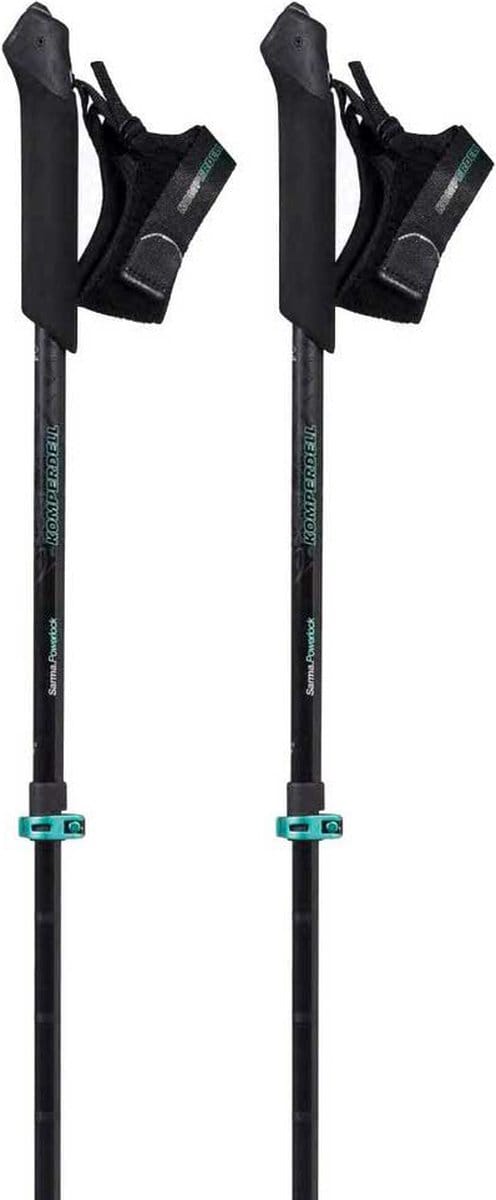 Komperdell Sarma Powerlock Stokken Zwart 105-125 cm