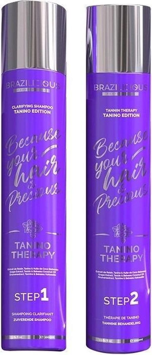 TANINO therapy set 1 & 2 Shampoo & Keratine