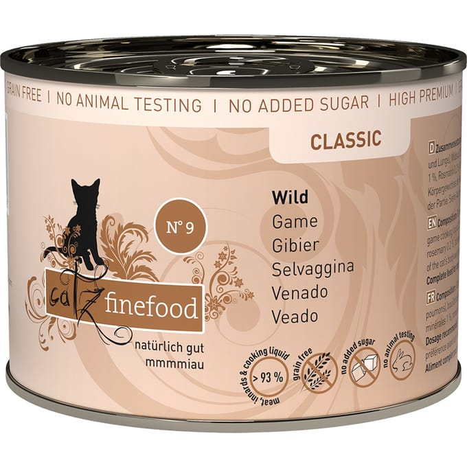 12x200g Wild catz finefood Kattenvoer
