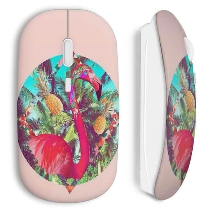 Draadloze muis Flamingo kunstontwerp