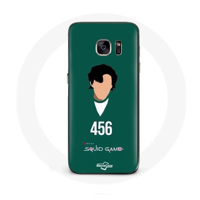 Case voor Samsung Galaxy S6 Edge Squid Game Seong Gi hun nummer 456