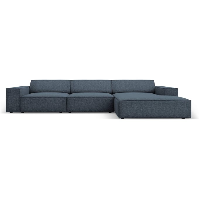 4-zitshoekbank Jodie rechts chenille | Micadoni Home
